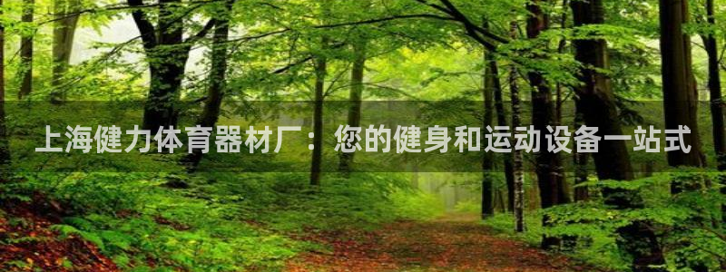 尊龙ag旗舰厅官网登录：上海健力体育器材厂：您的健身