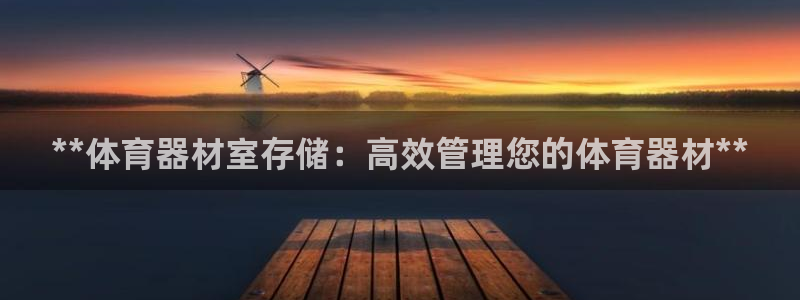 尊龙凯时人生就是搏官：**体育器材室存储：高效管理您