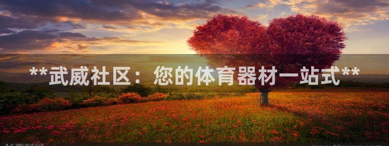 尊龙凯时下载官方正版：**武威社区：您的体育器材一站