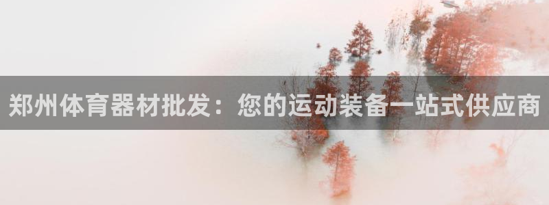 凯时网址多少：郑州体育器材批发：您的运动装备一站式供