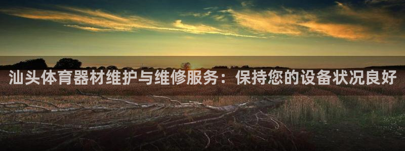 凯时k66会员登录：汕头体育器材维护与维修服务：保持