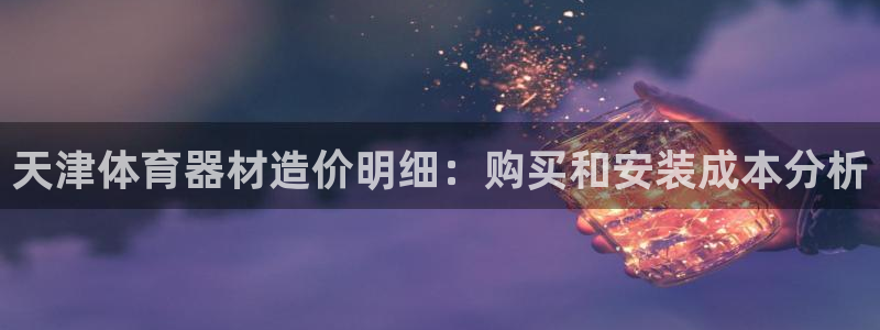 下载尊龙：天津体育器材造价明细：购买和安装成本分析