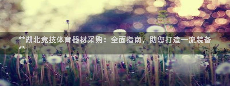 尊龙凯时-人生就是博中国官网：**湖北竞技体育器材采
