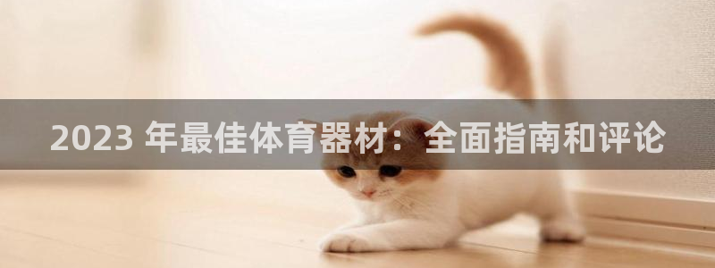 尊龙凯时平台有没有不到账的：2023 年最佳体育器材